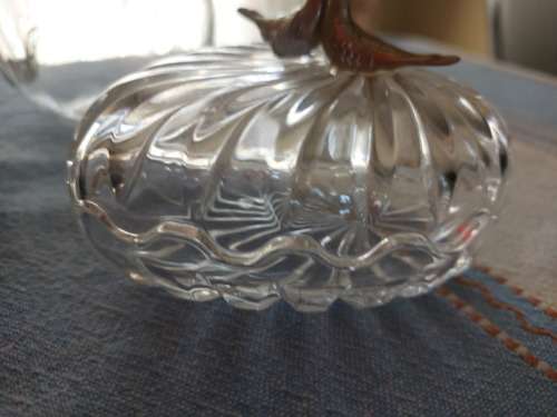 A  VINTAGE COLLECTION OF MURANO GLASS AND PORCELAIN MINIATURE BOWLS AND TWO FANCY GLASS KITCHENALIA