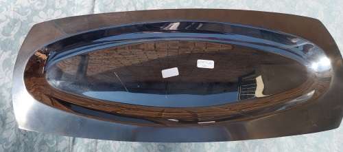 A PERFECT CONDITION FORUM BRAND STAINLESS STEEL SERVING PLATTER