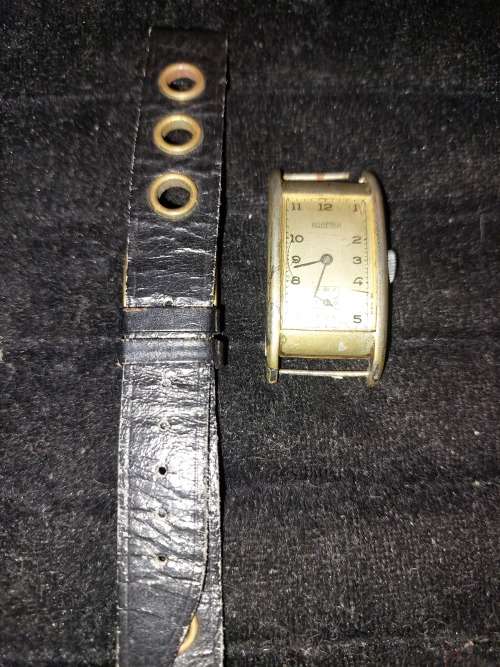 A RARE ANTIQUE ROAMER SWISS MOVEMENT WRISTWATCH SOLD AS IS NOT TESTED