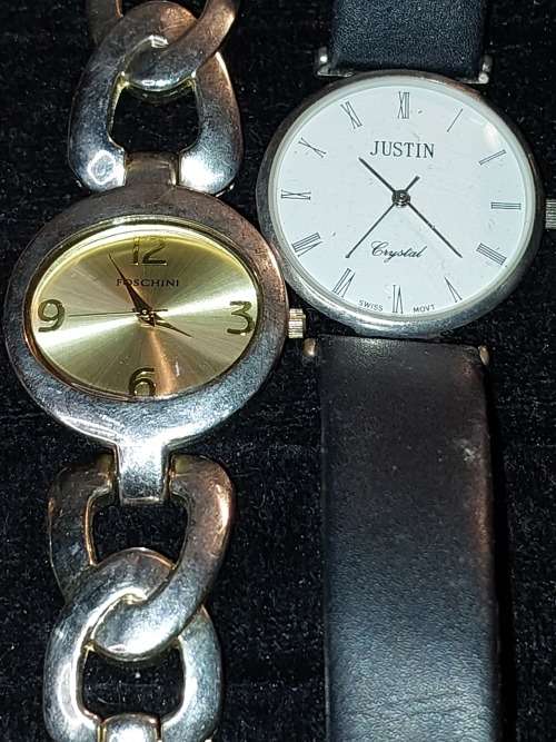 A VINTAGE JOB LOT FASHION WOMANS WATCHES SOLD AS IS NOT TESTED