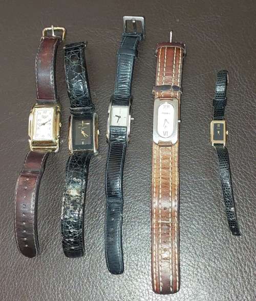 A RARE COLLECTION WOMANS WRIST WATCHES