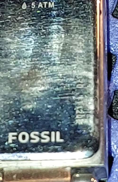 TWO PRISTINE FOSSIL WATCHES SOLD AS IS NOT TESTED