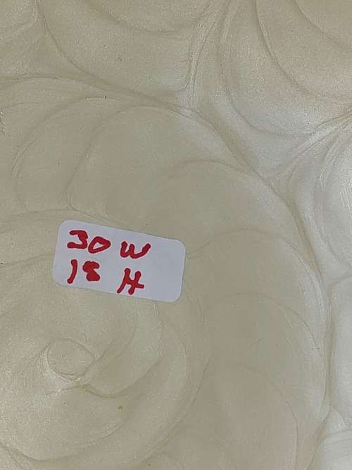 AN ART DECOR  ALUMINUM ALLOY SERVING BOWL