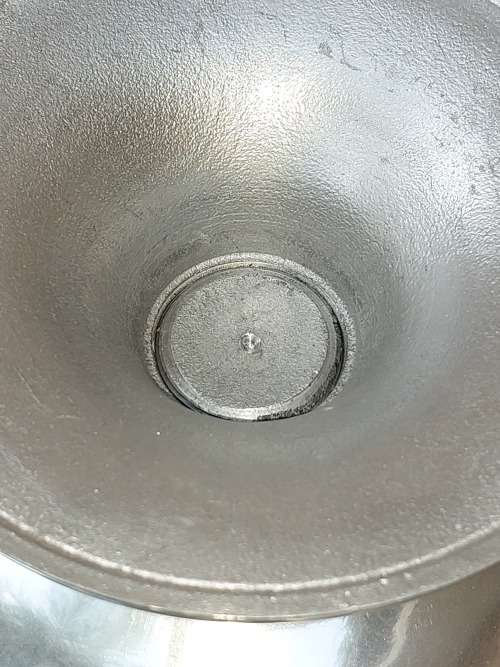AN ART DECOR  ALUMINUM ALLOY SERVING BOWL
