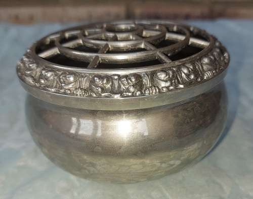 TWO VINTAGE STORAGE CONTAINERS SOOD AS IS