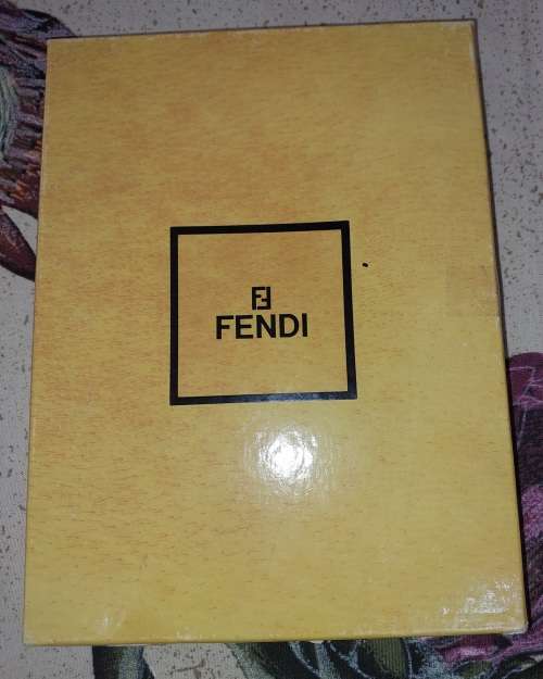 A COLLECTORS FENDI ADDRESS BOOK IN GREAT CONDITION SOLD AS IS