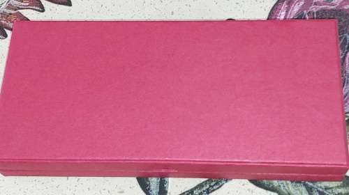 A STAINLESS STEEL LETTER OPENER GIFT SET IN GOOD CONDITION SOLD AS IS