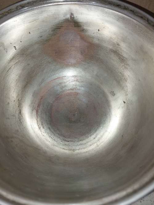 AN  ANTIQUE SERANGO EPNS SOUP TURINE WITH BASE SLIGHTLY DENTED SOLD AS IS