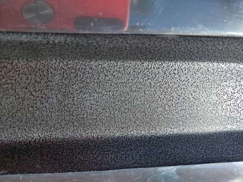 A BEAUTIFULL ALUMINUM ALLOY 56X16CM RECTANGLE SERVING PLATTER SOLD AS IS