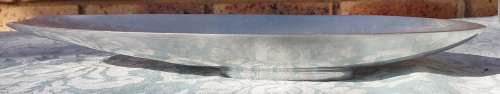 AN ART DECOR FINGER FOOD ALUMINUM ALLOY SERVING TRAY SOLD AS IS