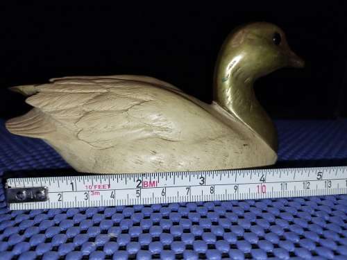 A RARE COLLECTION VINTAGE ELLI MALEVOLTI SCULPTURED MANDRIN DUCKS
