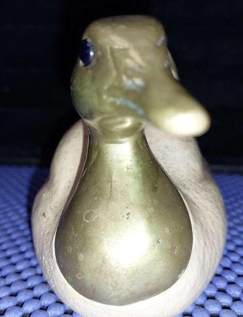 A RARE COLLECTION VINTAGE ELLI MALEVOLTI SCULPTURED MANDRIN DUCKS