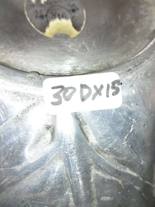 A 30 X 15 CENTIMETER HACIENDA REAL MEXICAN PEWTER SERVING BOWL
