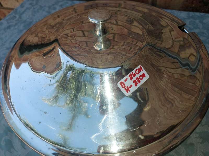 A VINTAGE SOUP TURINE  PRESIDENT SILVER PLATED