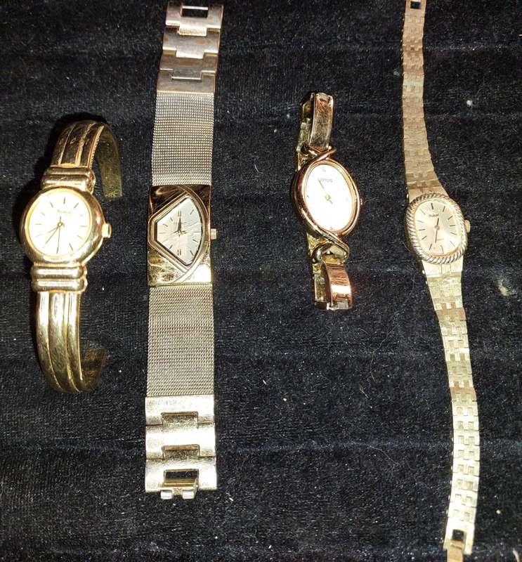 4 HIGH FASHION, QUALITY LADY`S WRISTWATCHES