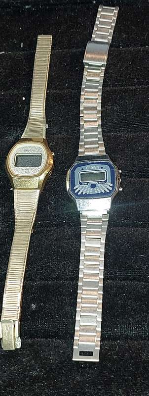 FOR THE COLLECTORS 2 DIGITAL LADY`S WATCHES