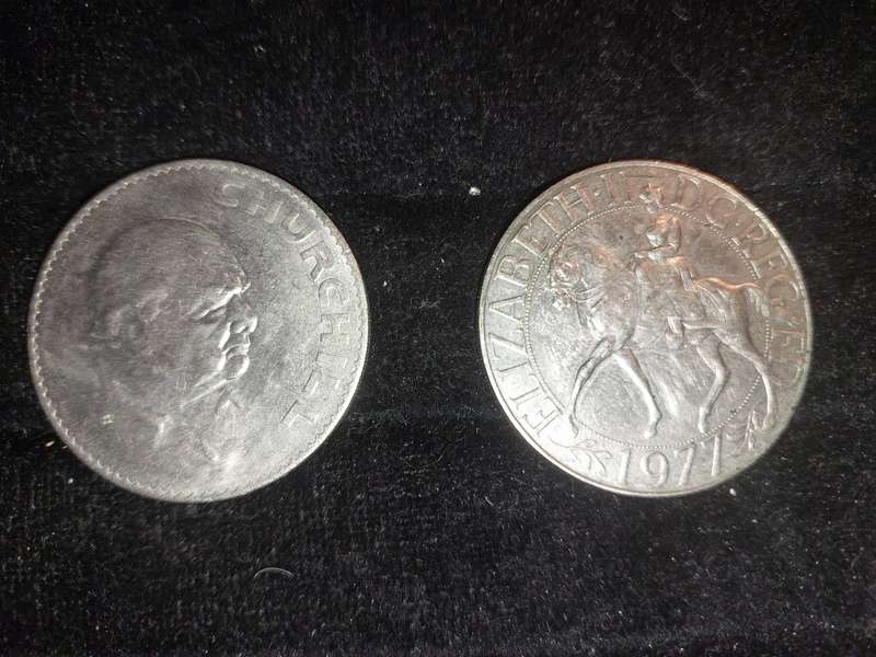TWO RARE ANTIQUE BRITISH COINAGES