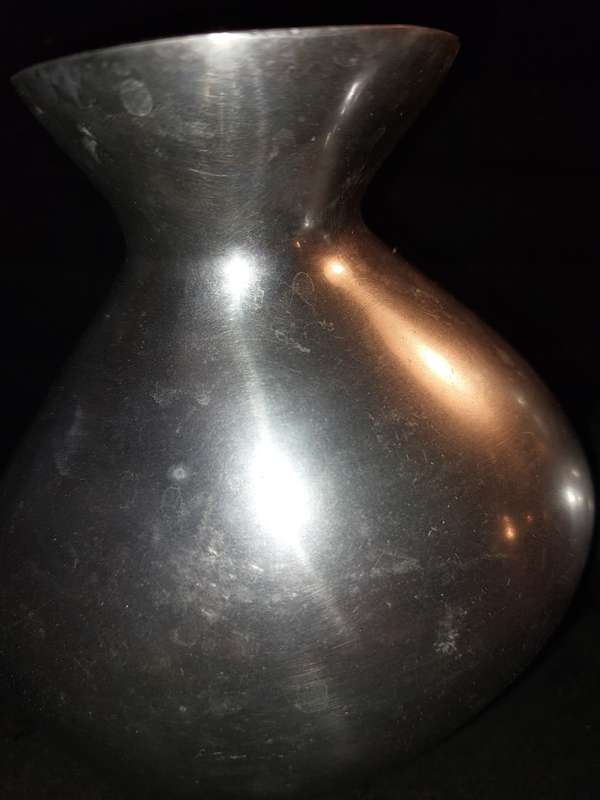 ART DECOR ALUMINUM ALLOY CAROL BOYES STYLE VASES