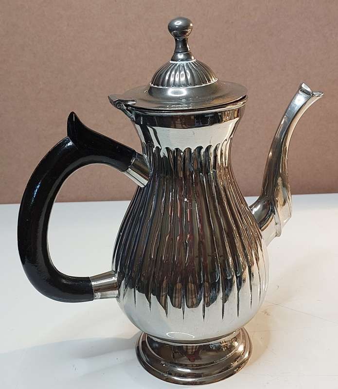 VINTAGE VICTORIAN  SILVER PLATED TEAPOT