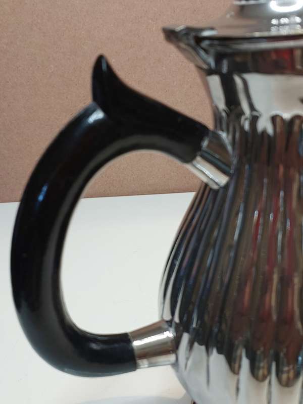 VINTAGE VICTORIAN  SILVER PLATED TEAPOT