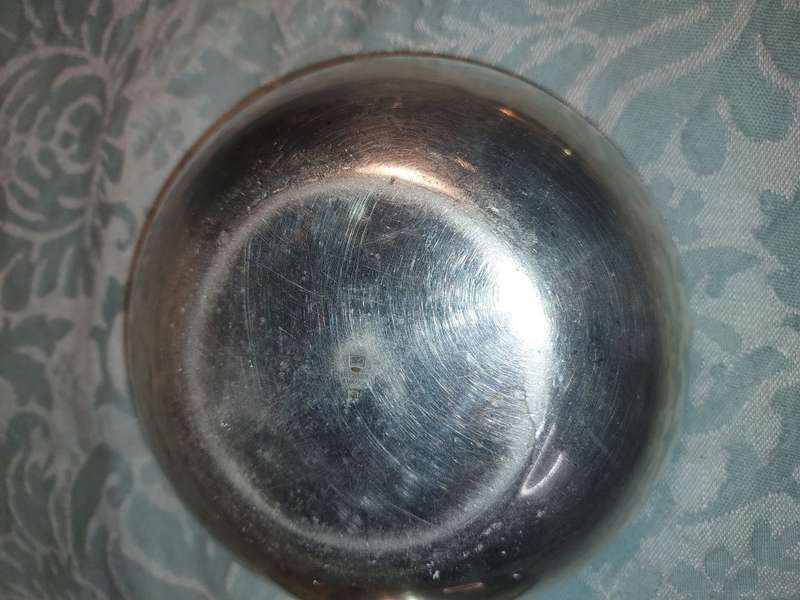 TWO VINTAGE CHRISTOFEL FRANCE BOWLS SILVER PLATED SOLD AS IS