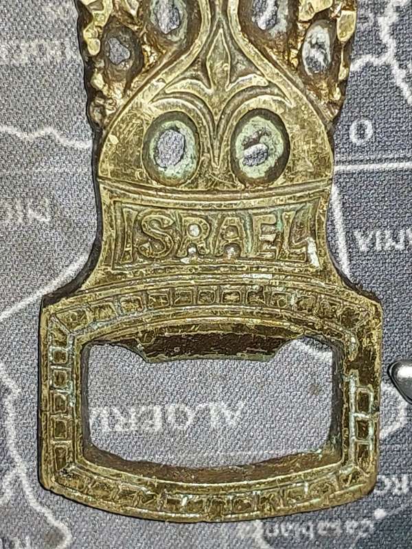 TWO ART DECOR BOTTLE OPENERS SOLD AS IS
