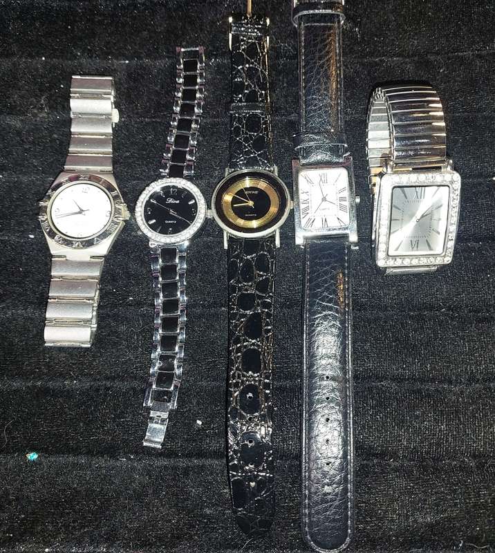A COLLECTION OF COSTUME WOMAN`S WRIST WATCHES