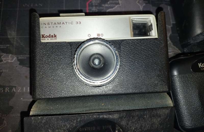 TWO VINTAGE KODAK CAMERAS SOLD AS IS NOT TESTED