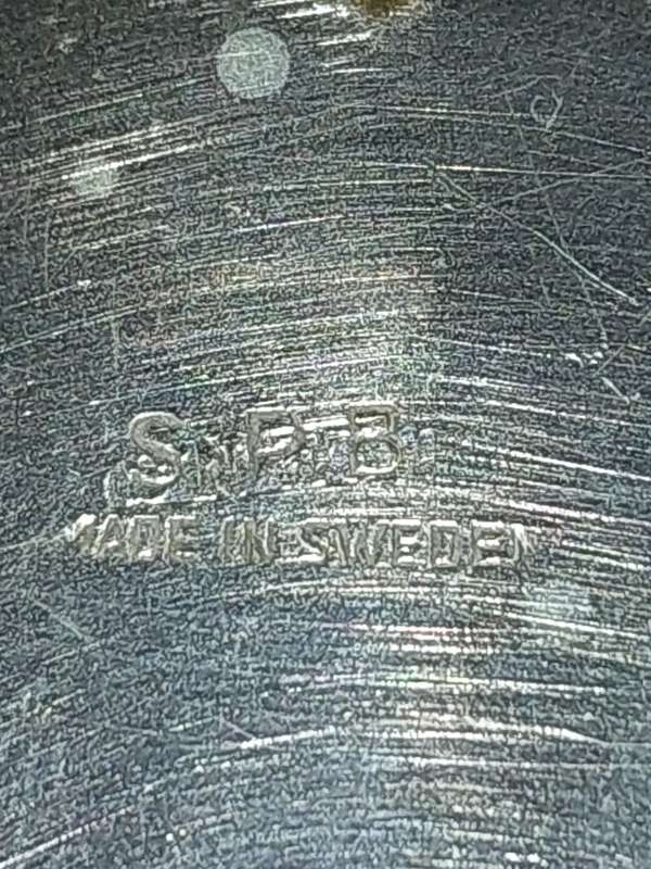 A SET OF 4 SILVER-PLATED ON BRONZE SERVING BOWLS MADE IN SWEDEN
