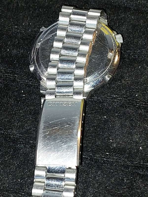 A CITIZEN WINGMAN PILOT WR100 CHRONOGRAPH MODEL C080-088493K