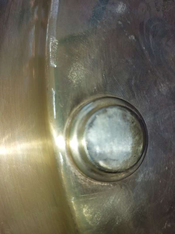 A VICTORIAN DESIGN SILVER PLATED SERVING TRAY SOLD AS IS