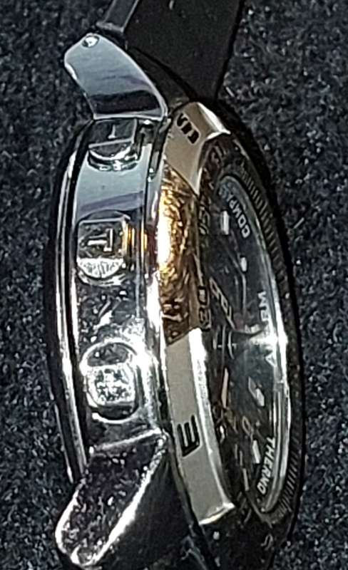 A RARE VINTAGE TISSOT SMART WATCH,TITANIUM SAPPHIRE CRYSTAL T TOUCH