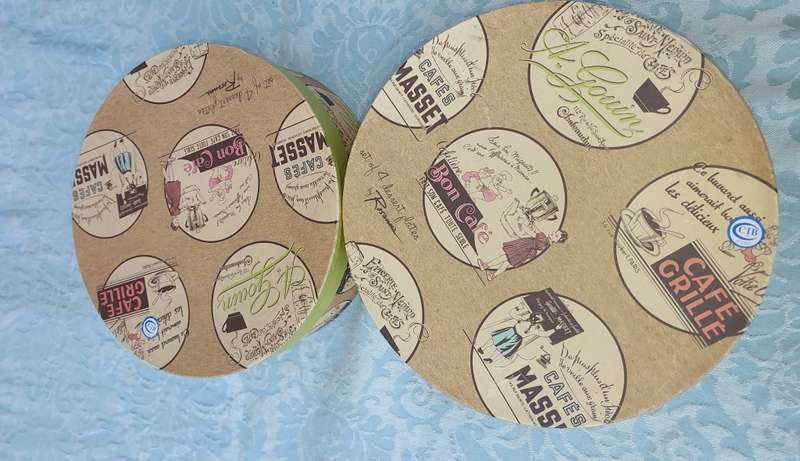 A SET OF 6 ART DECOR  DESERT PLATES BY ROSSANA  SOLD AS IS