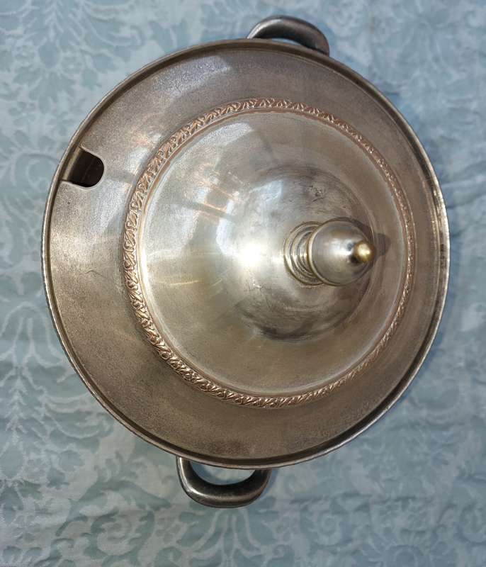 A VINTAGE EPNS TURINE Edwardian design