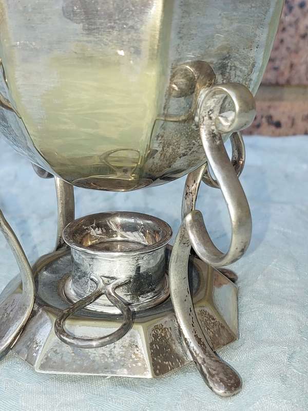 AN ANTIQUE SPECTACULAR EGG CODDLER VICTORIAN COOKER