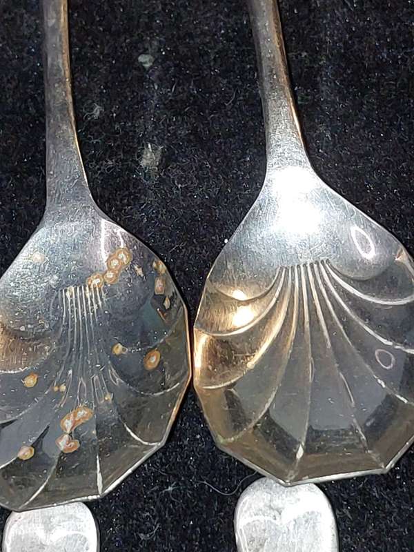 ANTIQUE RUSTLESS NICKEL SILVER SIPELIA FORKS AND SPOONS