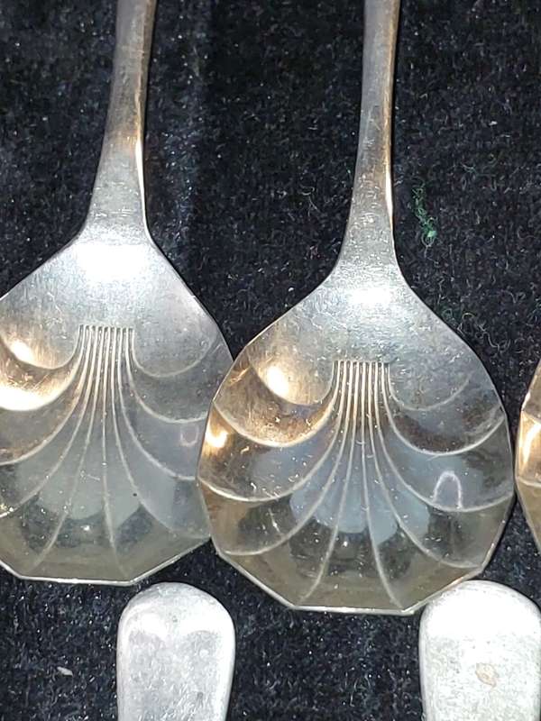 ANTIQUE RUSTLESS NICKEL SILVER SIPELIA FORKS AND SPOONS