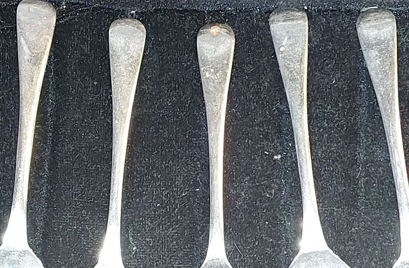 ANTIQUE RUSTLESS NICKEL SILVER SIPELIA FORKS AND SPOONS