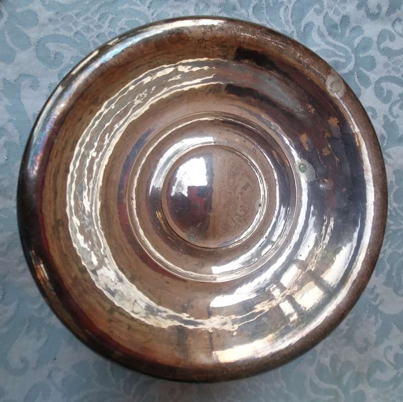 A COLLECTION OF ANTIQUE SILVER PLATED TURINES AND A SERVING TRAY