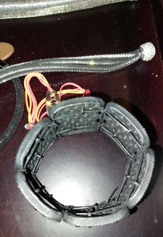 A COLLECTION OF COSTUME FASHION MAGNETIC BRACELET BANDS