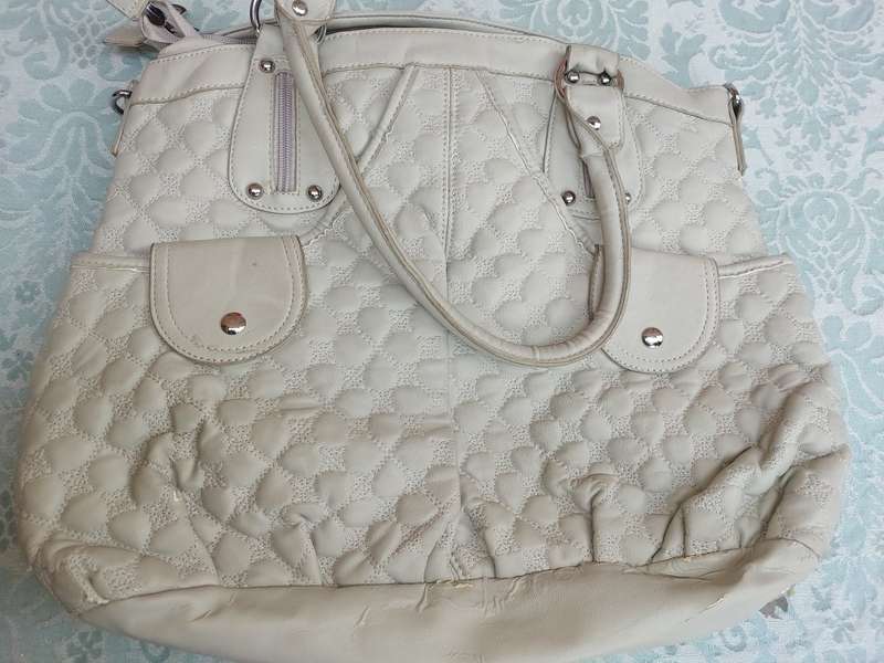 A VINTAGE JOB LOT DESIGNER FASHION LADYS TOTE HANDBAGS