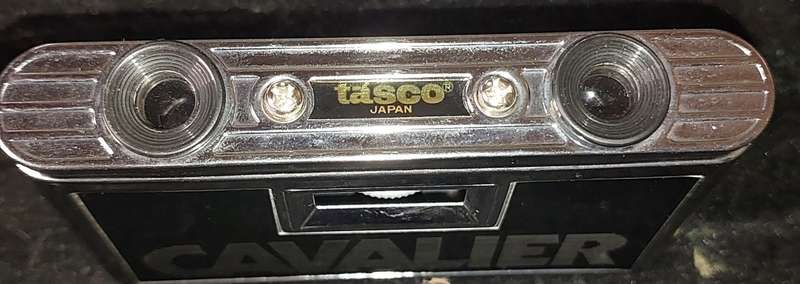 A RARE VINTAGE TASCO POCKET BINOCULARS