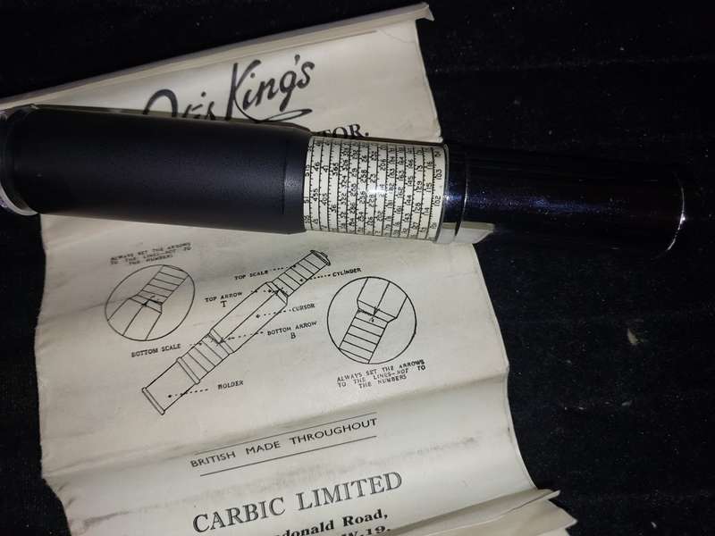 AN OTIS KING CALCULATOR