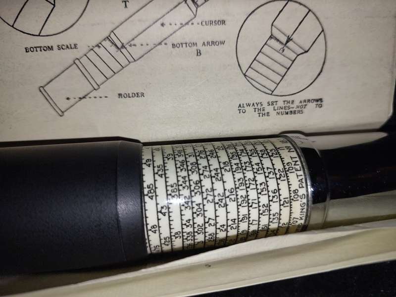 AN OTIS KING CALCULATOR