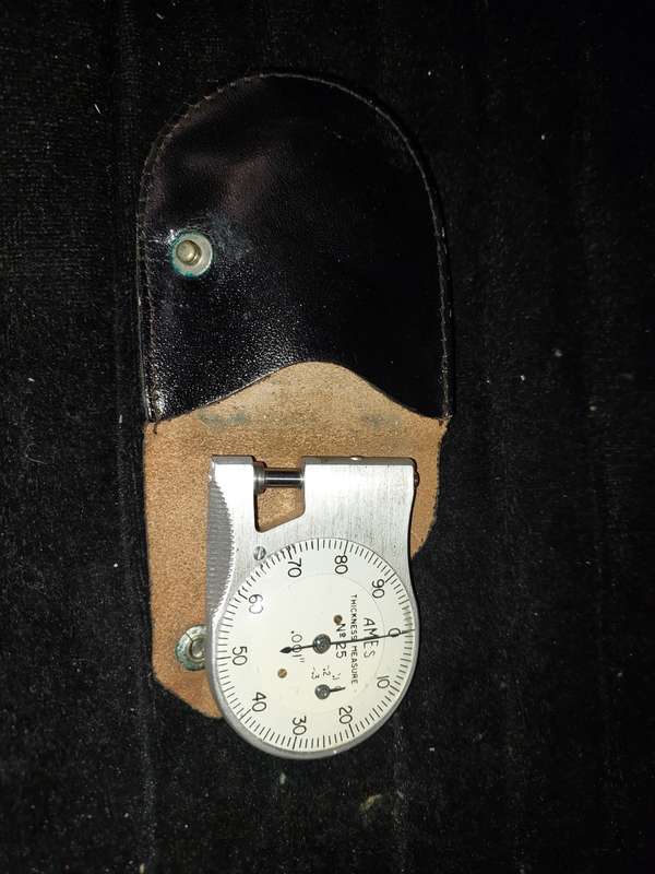AN AMES THICKNESS MEASURER