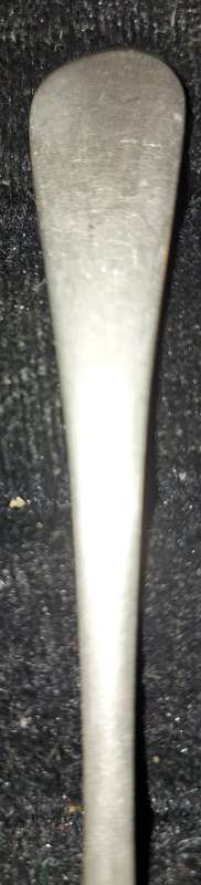 A VINTAGE SET TEASPOONS SOLD AS IS
