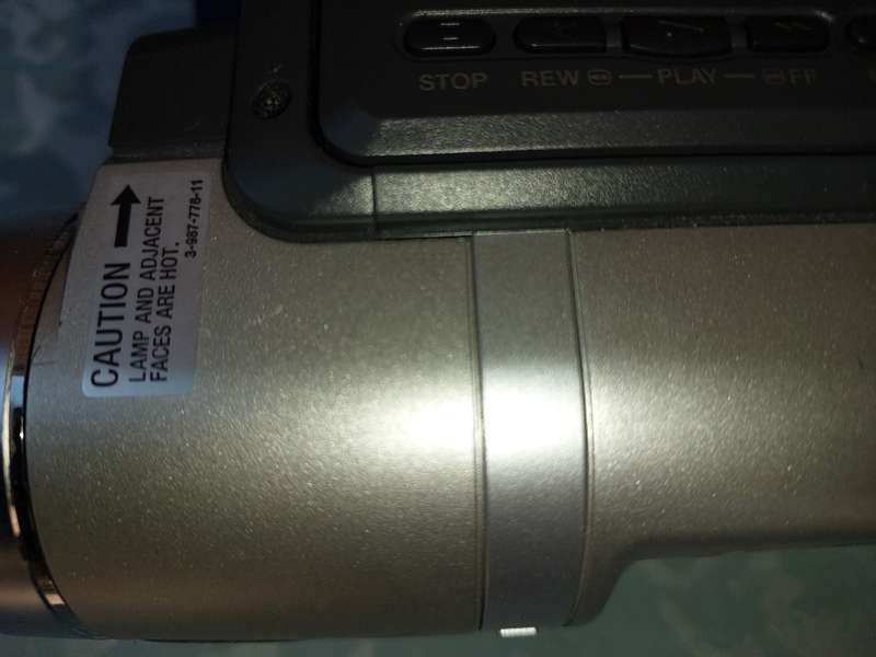 A SONY HANDYCAM  VISION 560X ZOOM O LUX NIGHT SHOT