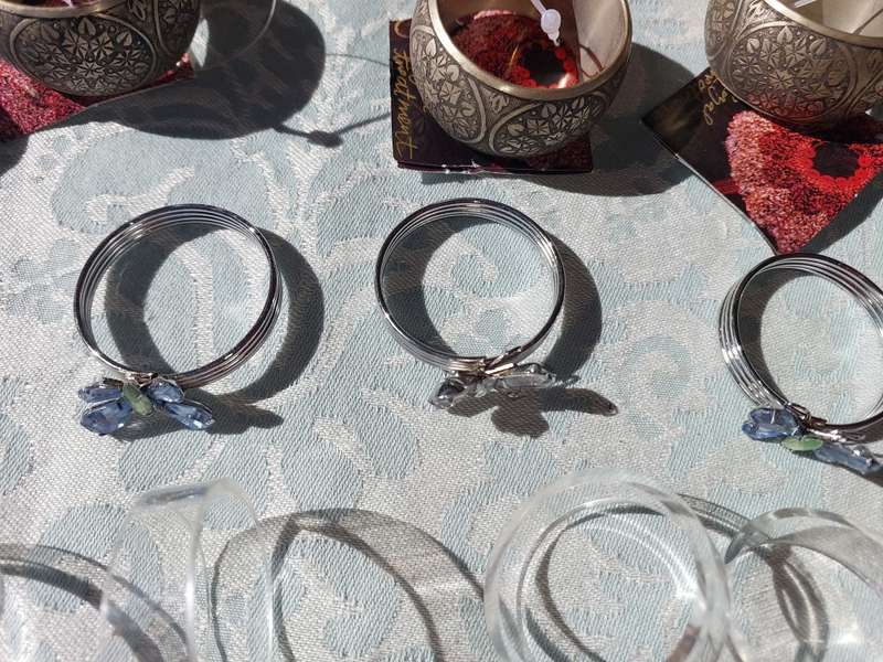 A COLLECTION OF NAPKIN RINGS FOR DIFFERENT OCCASIONS