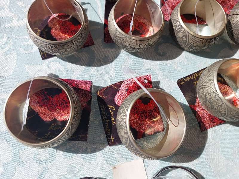 A COLLECTION OF NAPKIN RINGS FOR DIFFERENT OCCASIONS