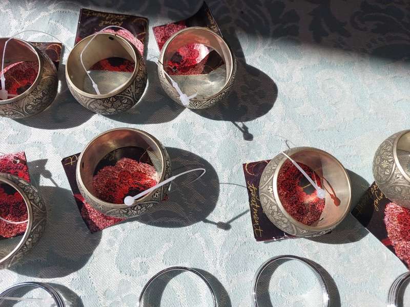 A COLLECTION OF NAPKIN RINGS FOR DIFFERENT OCCASIONS